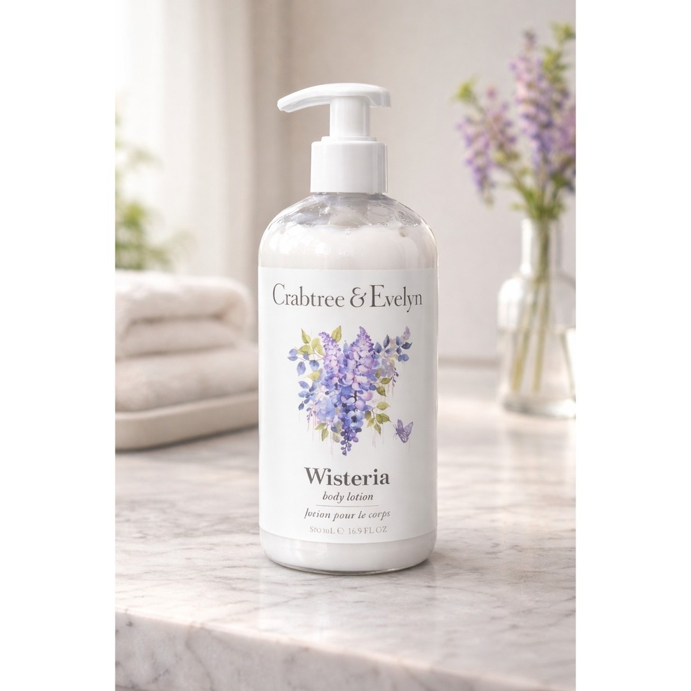Crabtree And Evelyn Wisteria‎ Body Lotion New